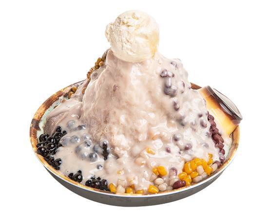 Order Taro Paste Volcano Shaved Ice food online from Meet Fresh store, San Mateo on bringmethat.com