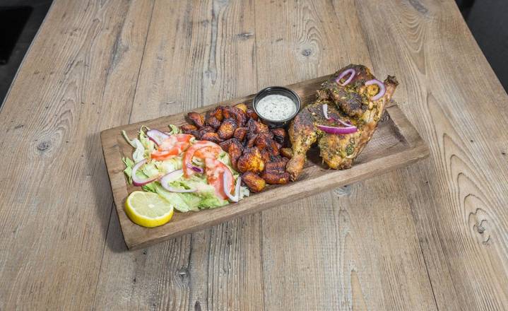 Poulet braisé
