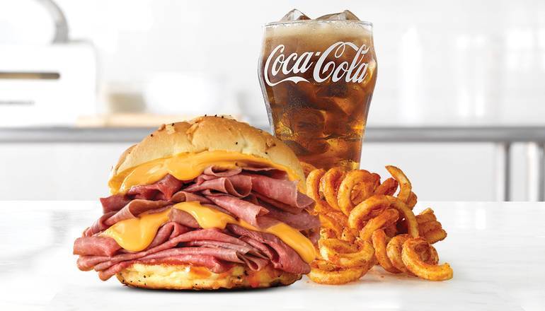 Order Double Beef 'n Cheddar food online from Arby store, Belle on bringmethat.com
