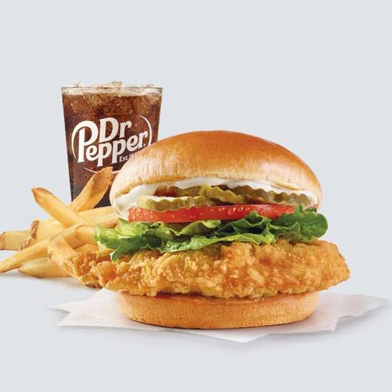 Order Classic Chicken Sandwich Combo food online from Wendy'S store, Quakertown on bringmethat.com