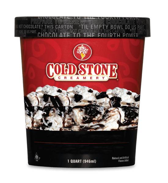 Order OREO® Overload Pre-packed Quart food online from Cold Stone Creamery store, Gainesville on bringmethat.com