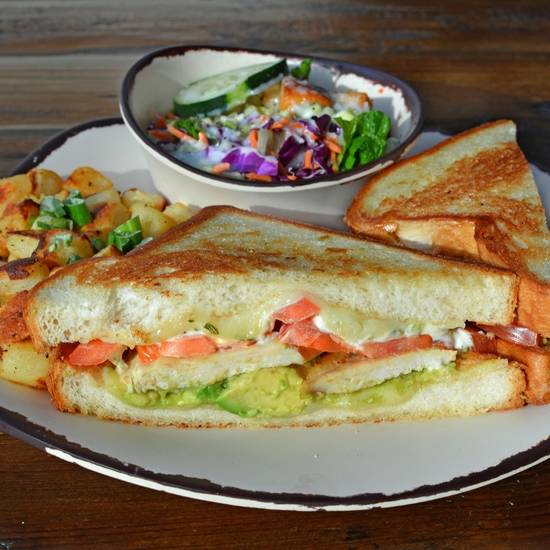 Order Chicken & Avocado Grill food online from Egg Harbor Cafe store, Libertyville on bringmethat.com
