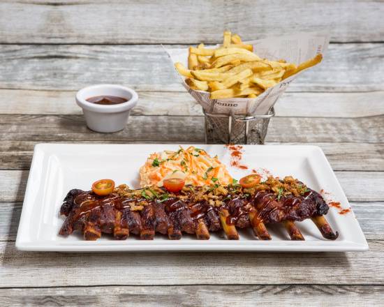 Côte de porc grillée