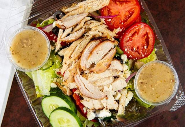 Order Greek Salad food online from Chick n Chop store, Pembroke Pines on bringmethat.com