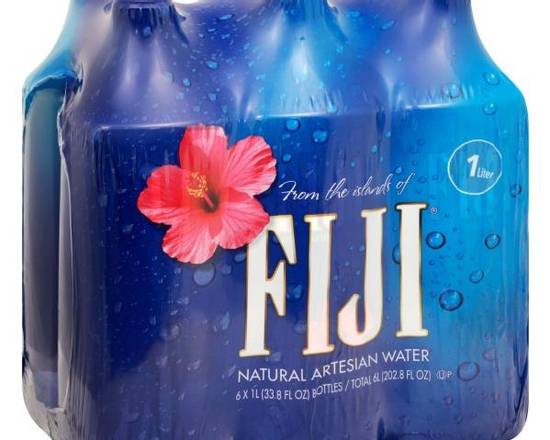 Order Fiji 1 Liter (6pack) food online from Fresko Market store, Miami on bringmethat.com