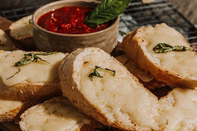 Order CHEESY GARLIC BREAD food online from Old Chicago 18 store, Westminster on bringmethat.com