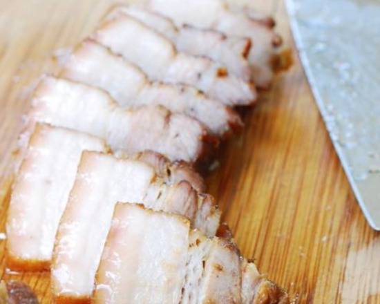 Order Samgyupsal/Unmarinated Pork Belly Grilled food online from Gangnam Korean Restaurant store, Jacksonville on bringmethat.com