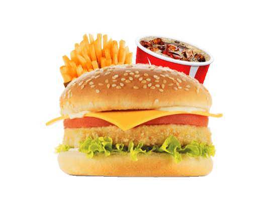 Menu le crispy tenders burger