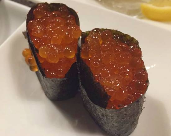 Order Ikura (Salmon Roe) Nigiri food online from Jojo Sushi Bar & Restaurant store, Santa Rosa on bringmethat.com
