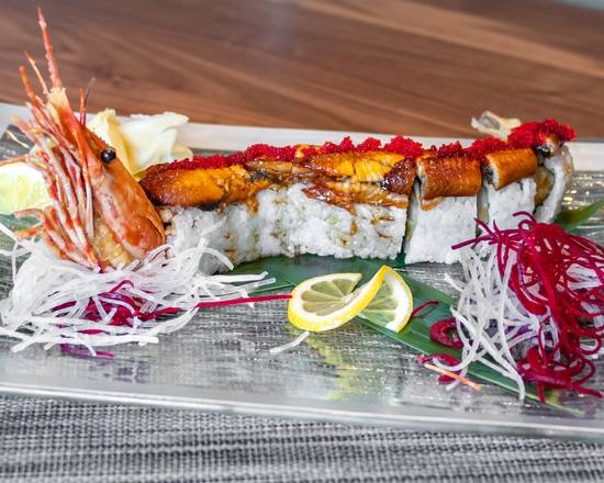 Order Dragon Roll* food online from Maki Hibachi store, Orlando on bringmethat.com