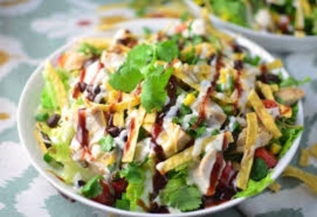Order BBQ RANCH SALAD food online from Ovation Bistro & Bar-Lakeland store, Lakeland on bringmethat.com