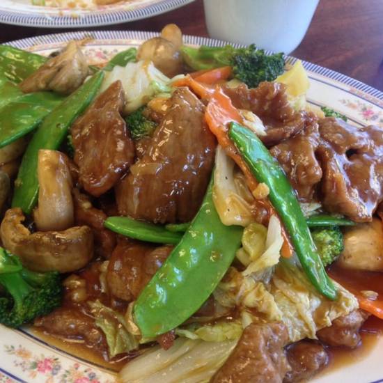 Order 71a. Beef with Garlic Sauce food online from Excel Chinese Restaurant store, South Chesterfield on bringmethat.com
