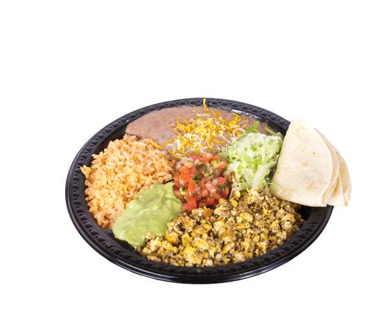 Order Combo #10 (Chorizo Plate) food online from Muchas Gracias store, Josephine County on bringmethat.com