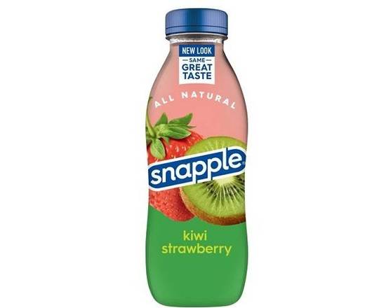 Order Snapple Kiwi Strawberry 16 oz bottle  food online from Glenrose Liquor & Mini Mart store, Glendale on bringmethat.com