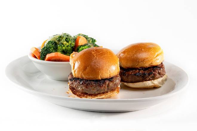 Order Hamburger Slider (2 sliders) food online from Glory Days Grill store, Apex on bringmethat.com
