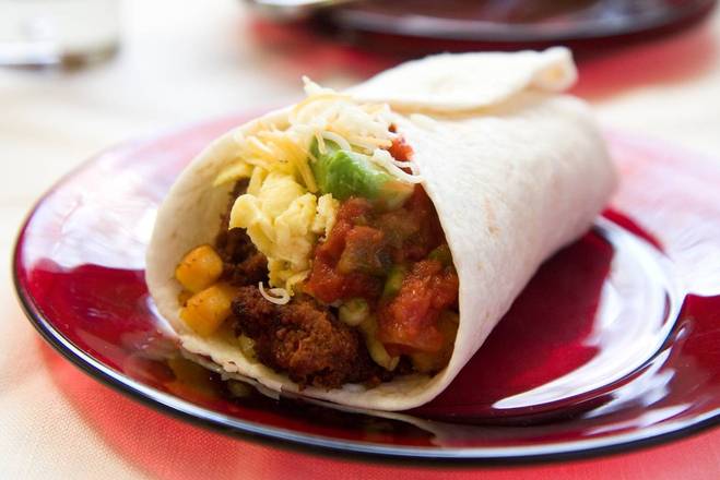 Order Sausage Breakfast Burrito food online from Fiona Breakfast Burritos store, Glendale on bringmethat.com