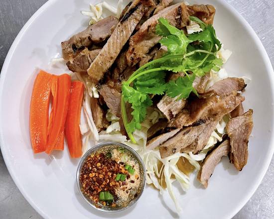 Order Bangkok BBQ Pork food online from Baramee Thai Restaurant store, San Pedro on bringmethat.com