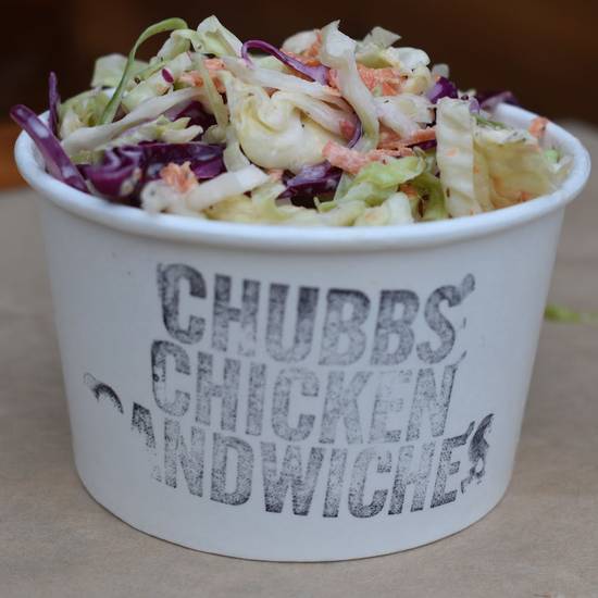 Order Coleslaw food online from Chubbs Chicken Sandwiches store, Santa Cruz on bringmethat.com