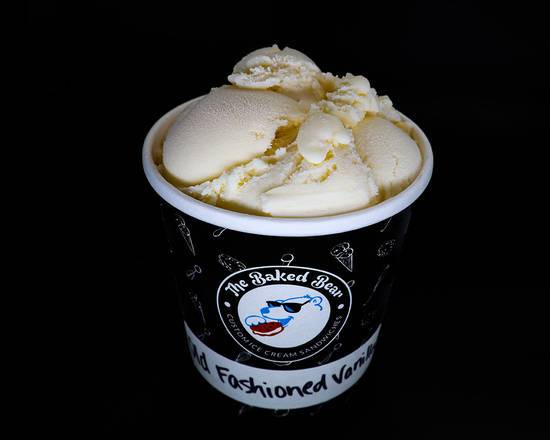 Order Old Fashioned Vanilla Pint food online from The Baked Bear Sawgrass Mills store, Sunrise on bringmethat.com