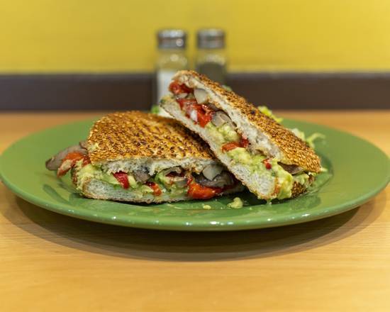 Order Grilled Vegetable Panini food online from Sunflower Cafe store, Lawrence on bringmethat.com