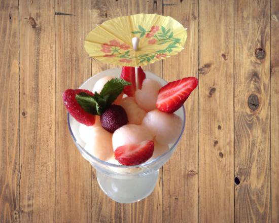 Salade de lychees