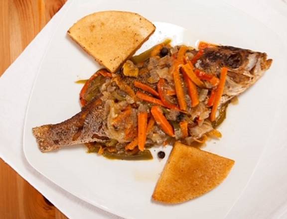 Order Escovitch Snapper food online from Valencia Caribbean Restaurant store, Margate on bringmethat.com