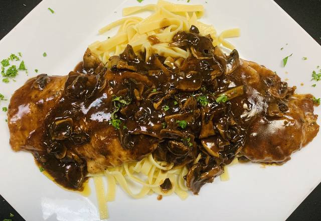 Order Chicken Marsala food online from Rotelli Pizza & Pasta store, Boca Raton on bringmethat.com