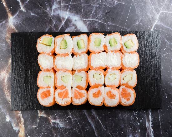 P7. Plateau full salmon