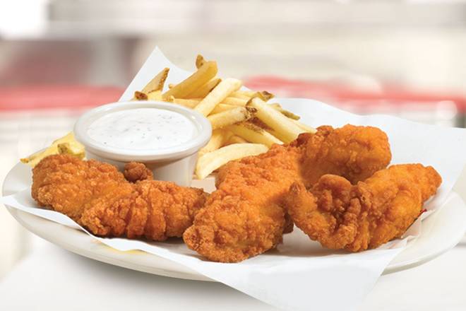 Order Kids Chicken Tenders food online from Johnny Rockets store, McAllen on bringmethat.com