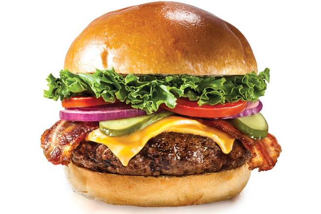 Order Black Angus Cheeseburger food online from Arooga's Route 11 store, Mechanicsburg on bringmethat.com
