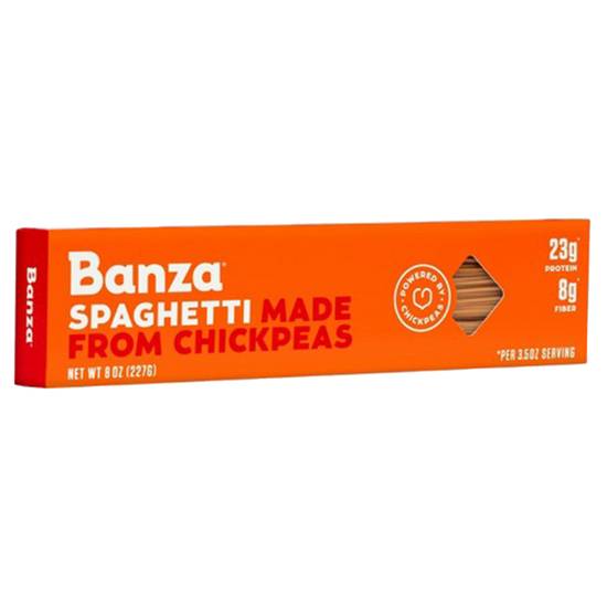 Order Banza Chickpea Flour Spaghetti Pasta 8oz food online from Everyday Needs by Gopuff store, Montgomery on bringmethat.com