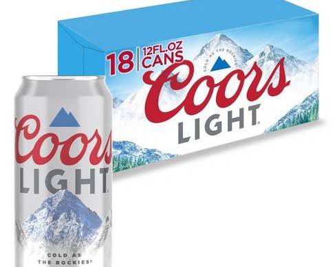 Order Coors Light, 18pk-12oz can beer (4.2%ABV) food online from Golden Ox Liquors store, Saint Augustine on bringmethat.com