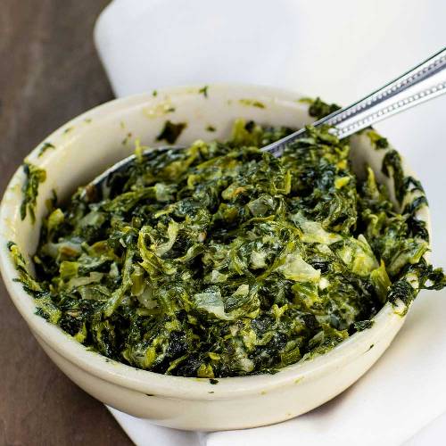 Order S Creamed Spinach food online from Dittos Grill store, Louisville on bringmethat.com