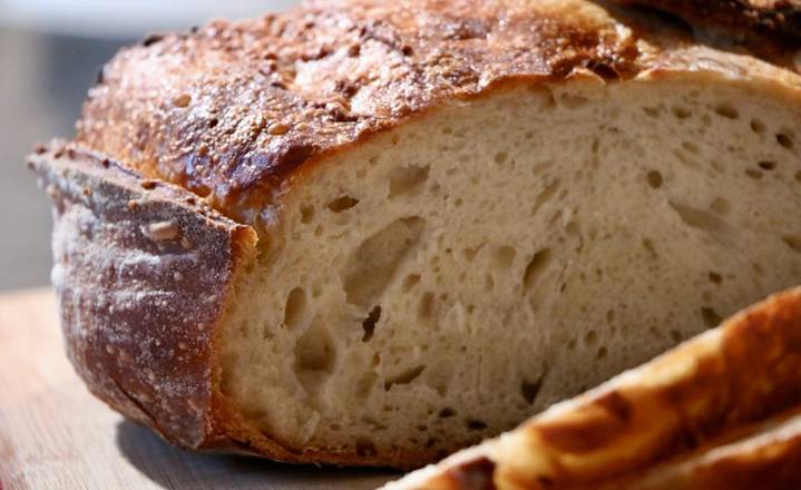 Order Two slices traditional sourdough (SIDE) food online from Wantz &amp; Kneads store, Los Angeles on bringmethat.com