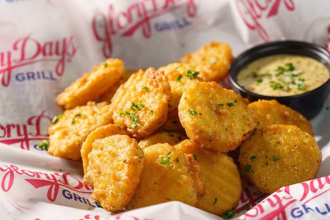 Order FRIED PICKLES food online from Glory Days Grill store, Glen Burnie on bringmethat.com