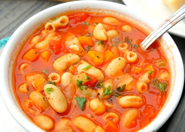 Order Pasta Fagioli food online from Dante's Place Restaurant-Pizza store, Leonia on bringmethat.com