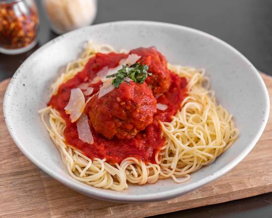 Order Angel Hair & Meatballs food online from Venice Kitchen store, Memphis on bringmethat.com