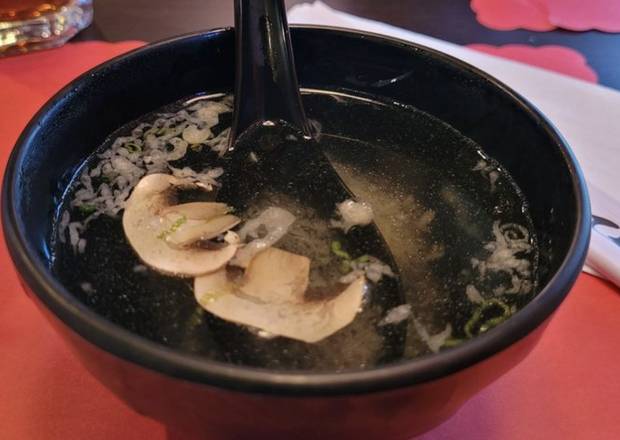 Order Clear Soup food online from Mizu Sushi and Grill store, Jacksonville on bringmethat.com