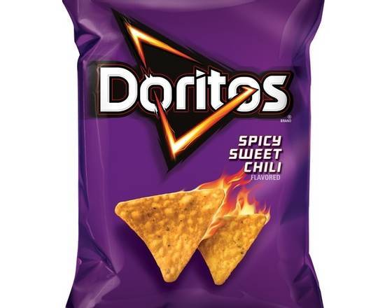 Order Doritos Spicy Sweet Chilli 2.5oz  food online from Fresko Market store, Miami on bringmethat.com