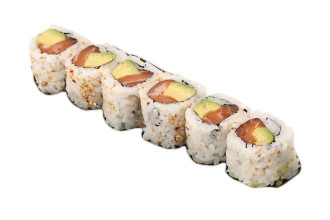 Order Avocado Salmon Roll 8pcs food online from #35 store, Seattle on bringmethat.com