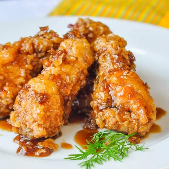 Order A3. Honey Chicken Wings food online from Excel Chinese Restaurant store, South Chesterfield on bringmethat.com