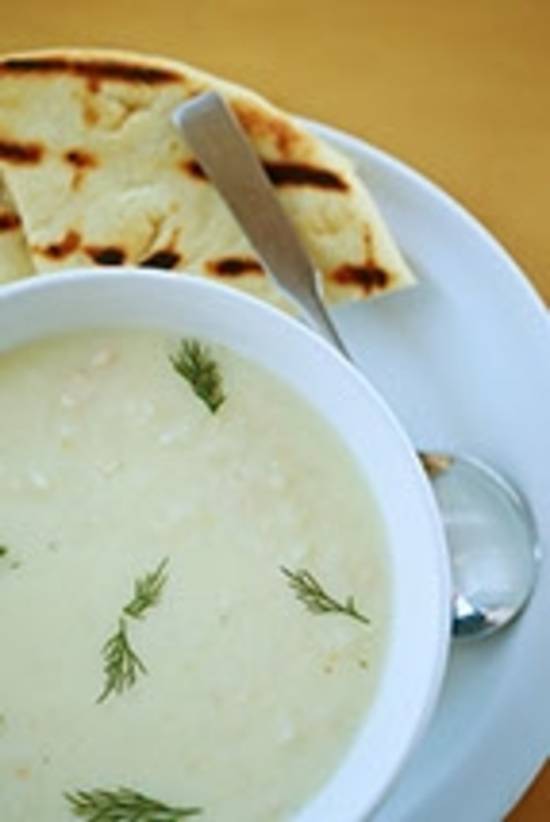 Order Avgolemono Soup food online from The Great Greek Mediterranean Grill store, Westminster on bringmethat.com