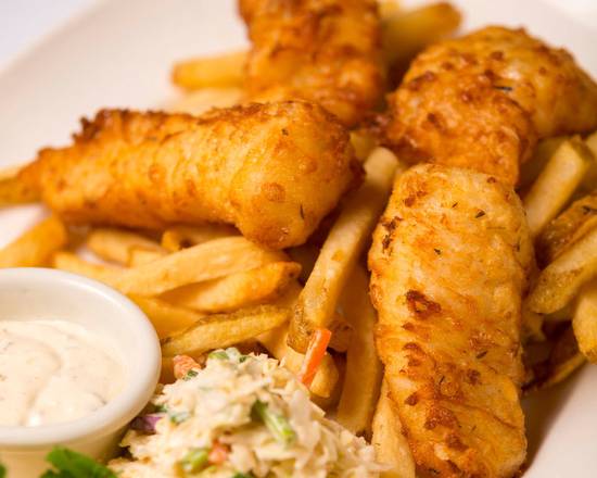 Order Rosie's Signature Fish and Chips food online from Rosie McCanns Irish Pub & Restaurant store, San Jose on bringmethat.com