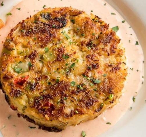 Order Crab Cakes (2PC) food online from Hamilton Walkers store, Champaign on bringmethat.com