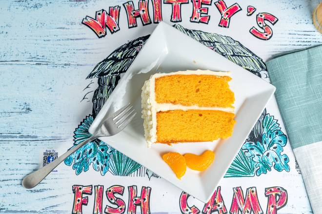 Order Florida Orange Cake food online from Whiteys Fish Camp store, Fleming Island on bringmethat.com