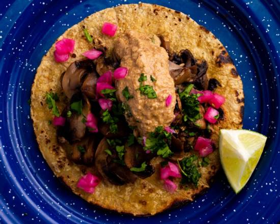 Order SIKIL PAK MUSHROOM TACO food online from MX Taco store, Orlando on bringmethat.com