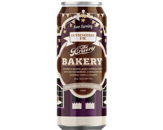 Order Bruery Bakery Boysenberry Pie 16oz Can (10.2% ABV) food online from Silver Liquor Market store, Los Angeles on bringmethat.com