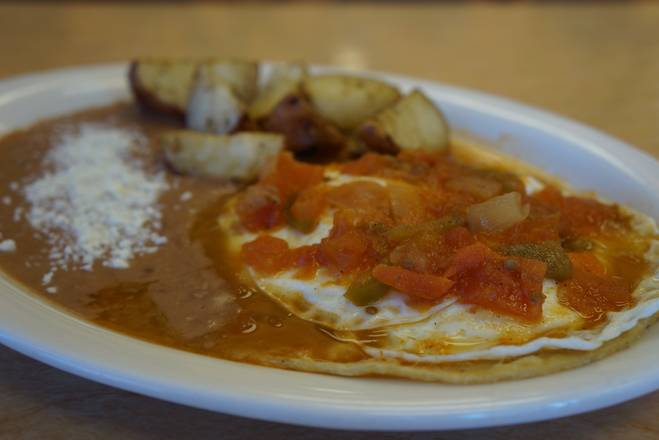 Order Huevos Rancheros food online from Vanessa's Deli store, Chula Vista on bringmethat.com