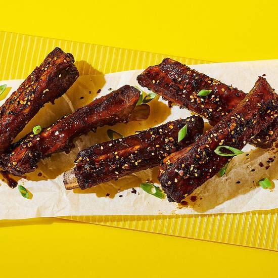 Order Korean BBQ Ribs food online from Dave & Buster's store, Orlando on bringmethat.com
