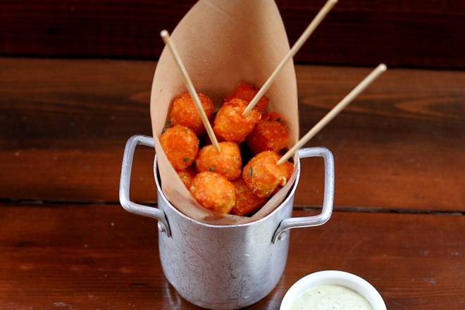 Order Sweet Potato Tots food online from Lazy Dog Restaurant & Bar store, Addison on bringmethat.com